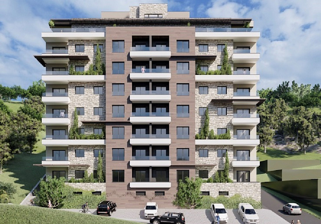 4268 Budva Becici Apartments in new building 1r 44-48m
